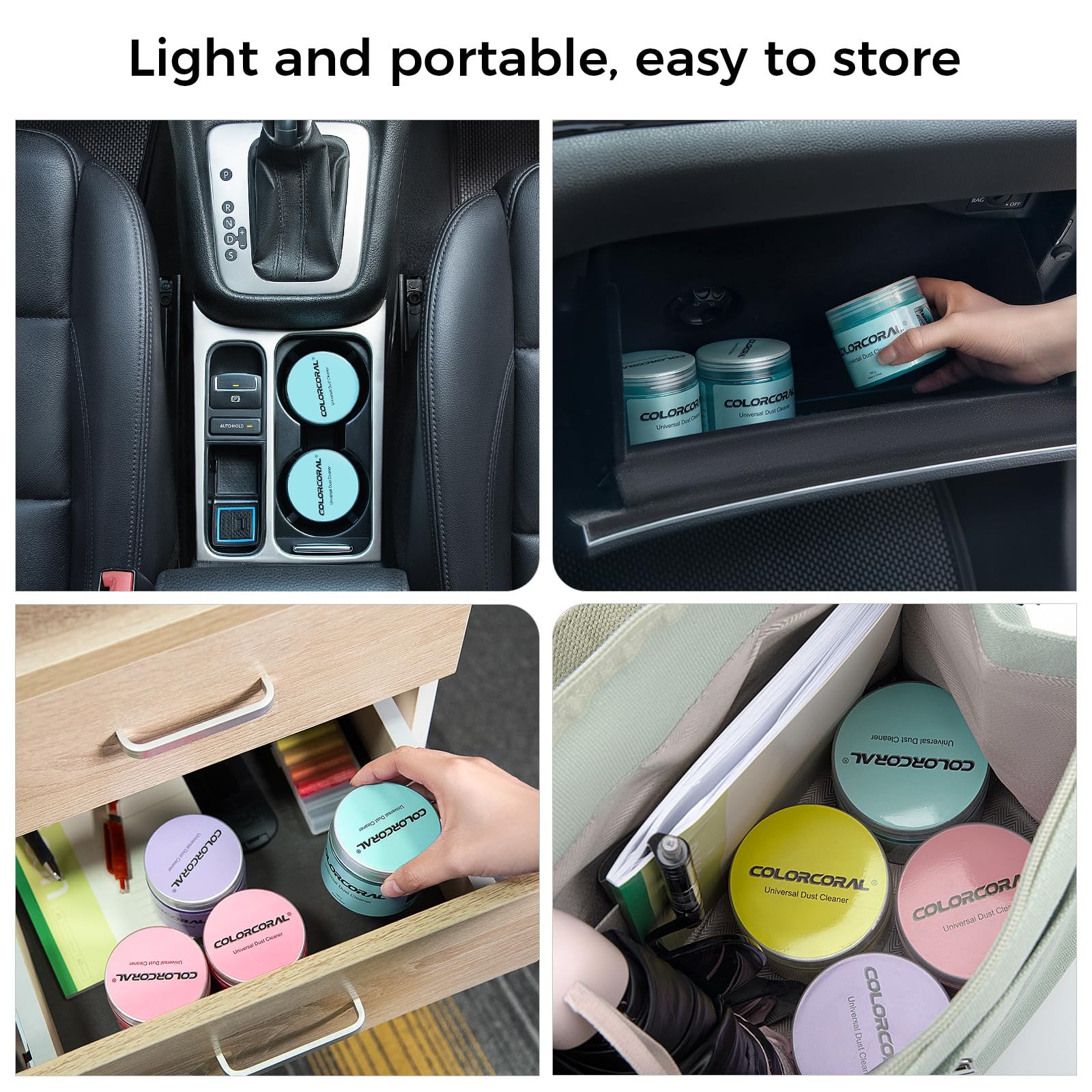 Car Cleaning Gel 2-Pack – Universal Dust Cleaner for Vents, Keyboards, and