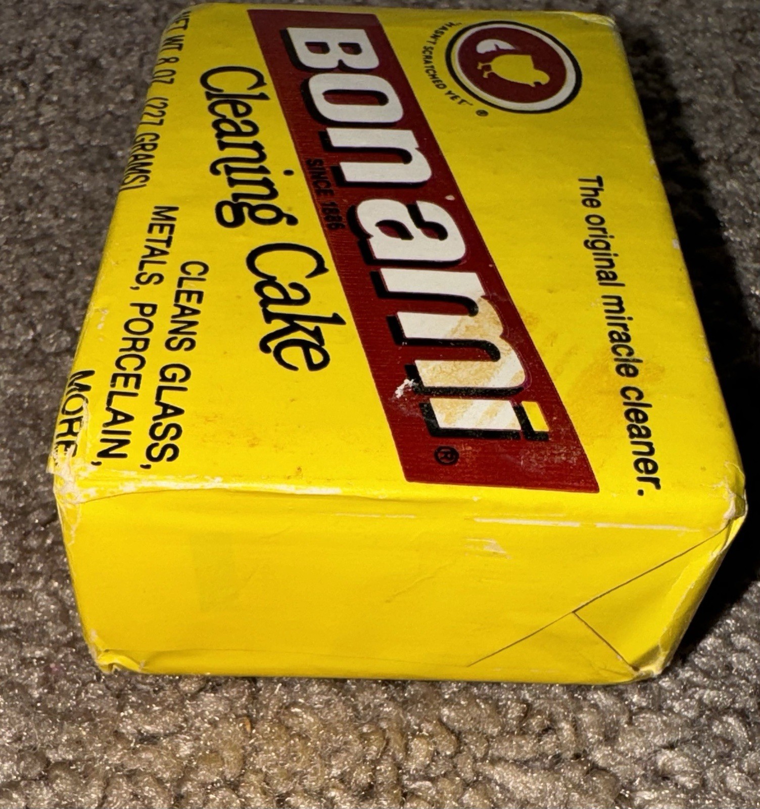 NOS Vintage Bon Ami Cleaning Cake Original Miracle Cleaner 8 Oz. DISCONTINUED