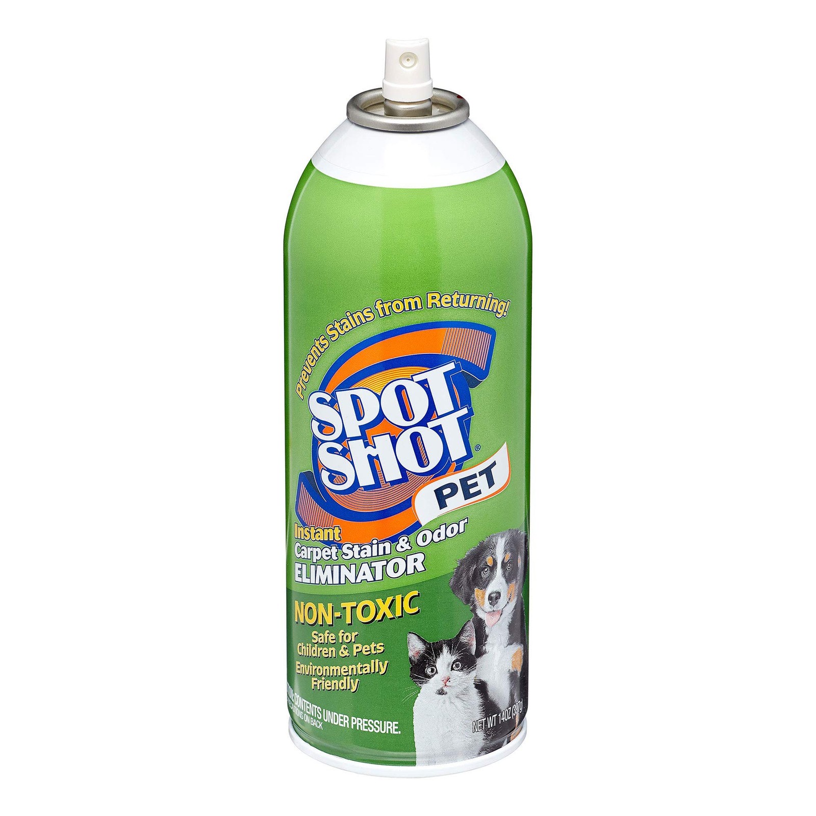 HFOTD Pet Instant Carpet Stain & Odor Eliminator Spray, 14 oz (Pack of 2)