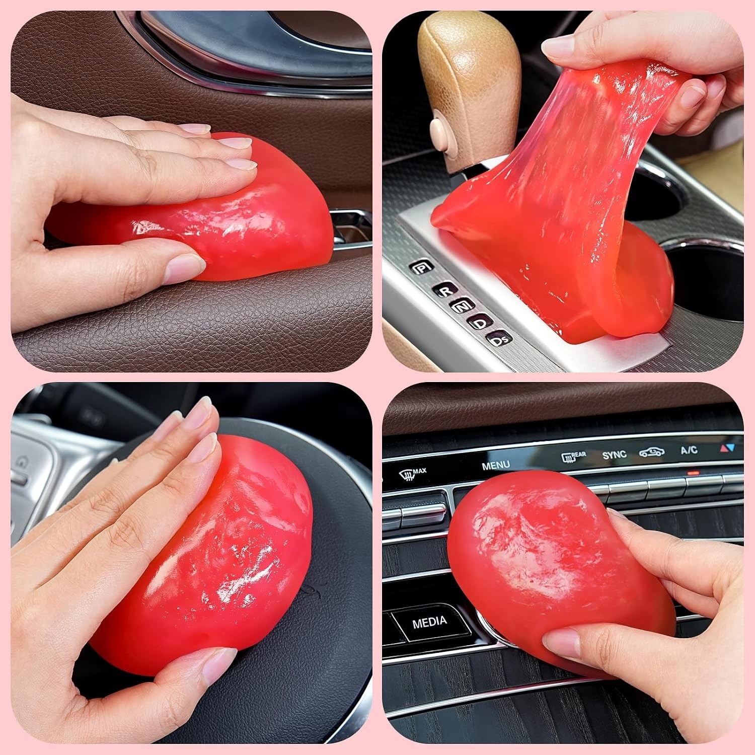 Car Cleaning Gel Car Cleaning Putty Car Putty Car Interior Cleaner Car Slime …