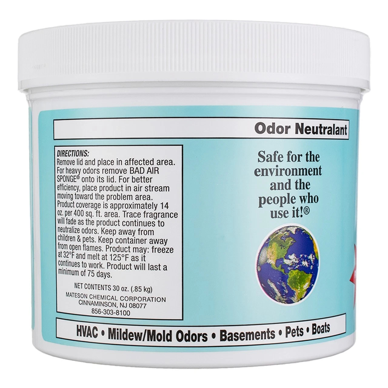 The Original BAD AIR SPONGE – 30oz – All-Purpose Odor Absorbent