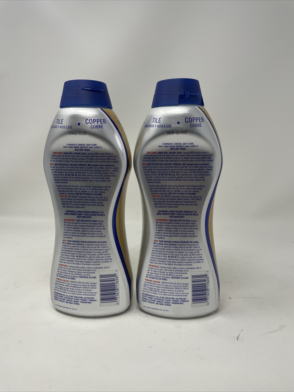 Bar Keepers Friend Soft Cleanser 26 oz Multi-Surface Cleaner 2 Pack
