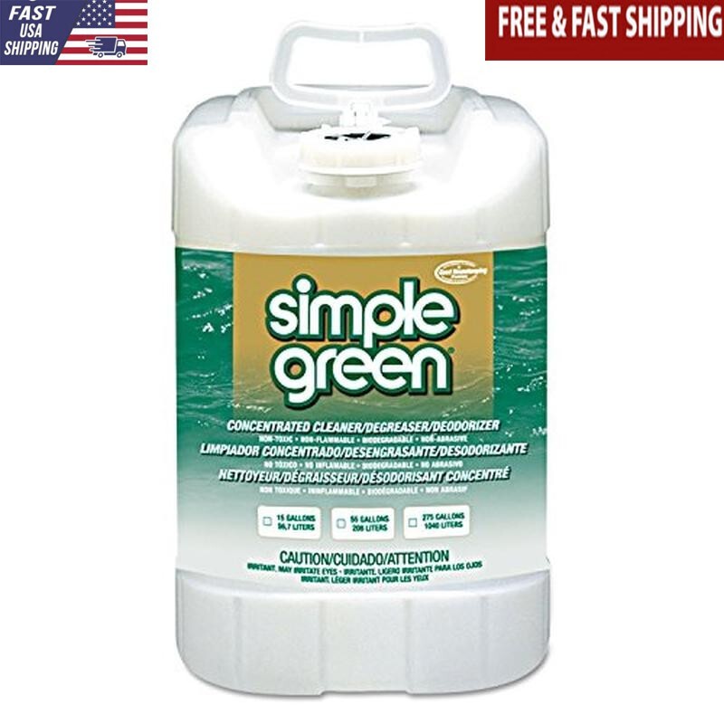 Industrial Cleaner Degreaser Non-Toxic Biodegradable 5 Gal Concentrate New