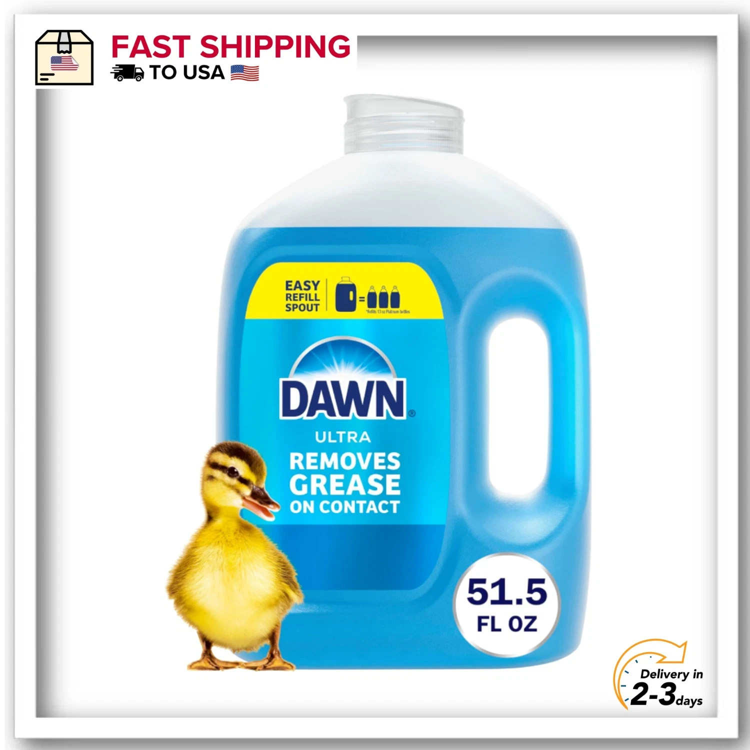 Dawn Ultra Original Dish Soap Refill Jug 51.5oz