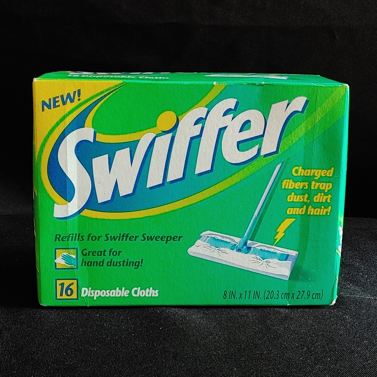 Vintage 1998 Unopened Refill For Swiffer Sweeper 16 Dust Cloths Movie Prop