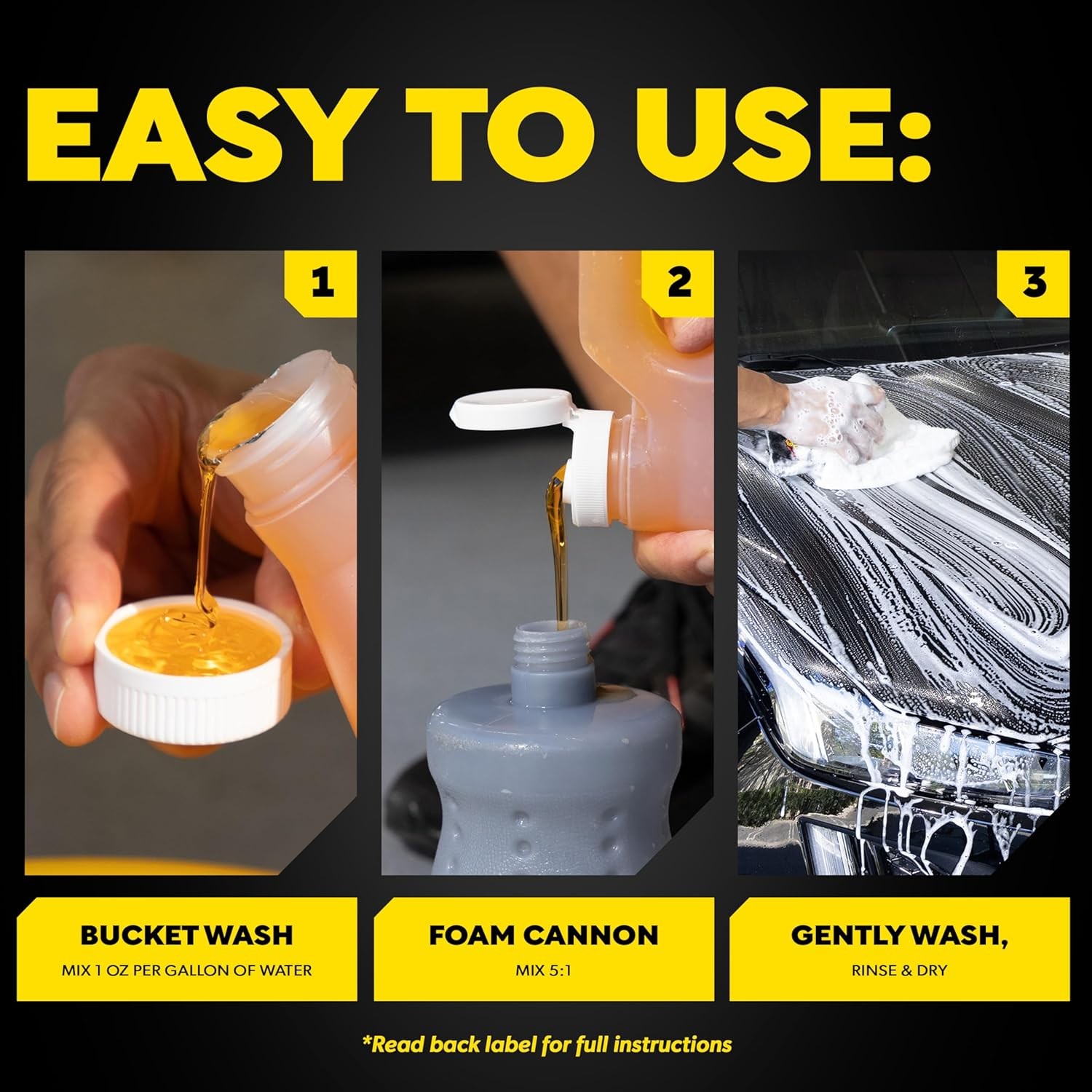 Meguiar’s Gold Class Car Wash, Ultra-Rich Foam Car Wash Soap and Conditioner for