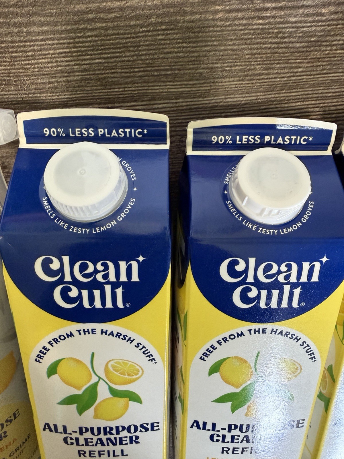 Clean Cult Lemon Verbena All Purpose Cleaner Spray 16oz, 32oz Refills, Non Toxic