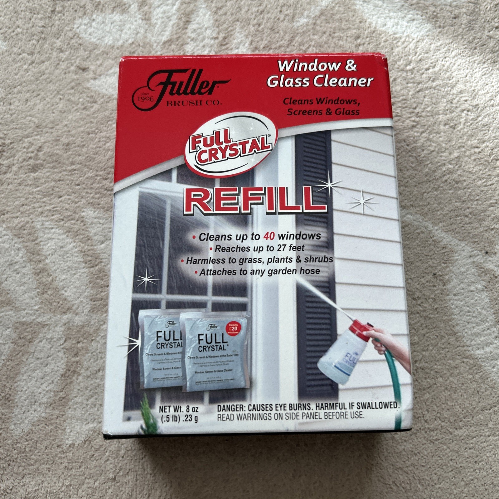 Fuller Brush Full Crystal Sprayer, With 2 Full Crystal Refills