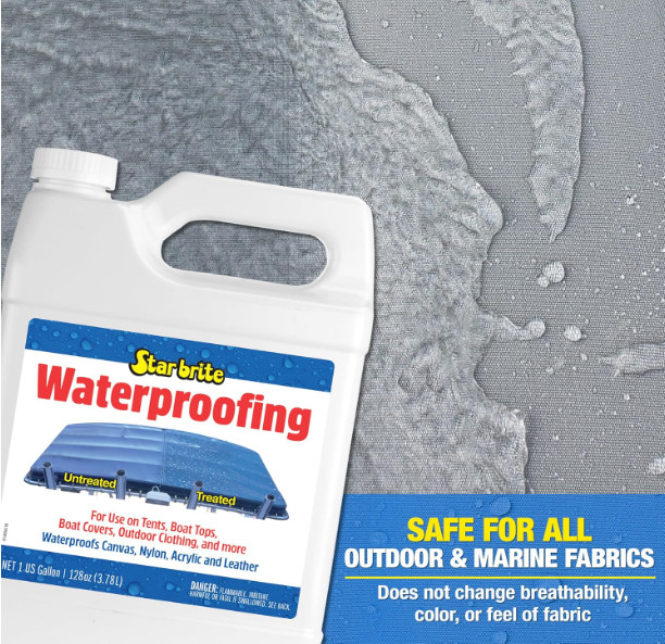 Waterproofing Spray + Stain Repellent + UV Protection for Outdoor Gear