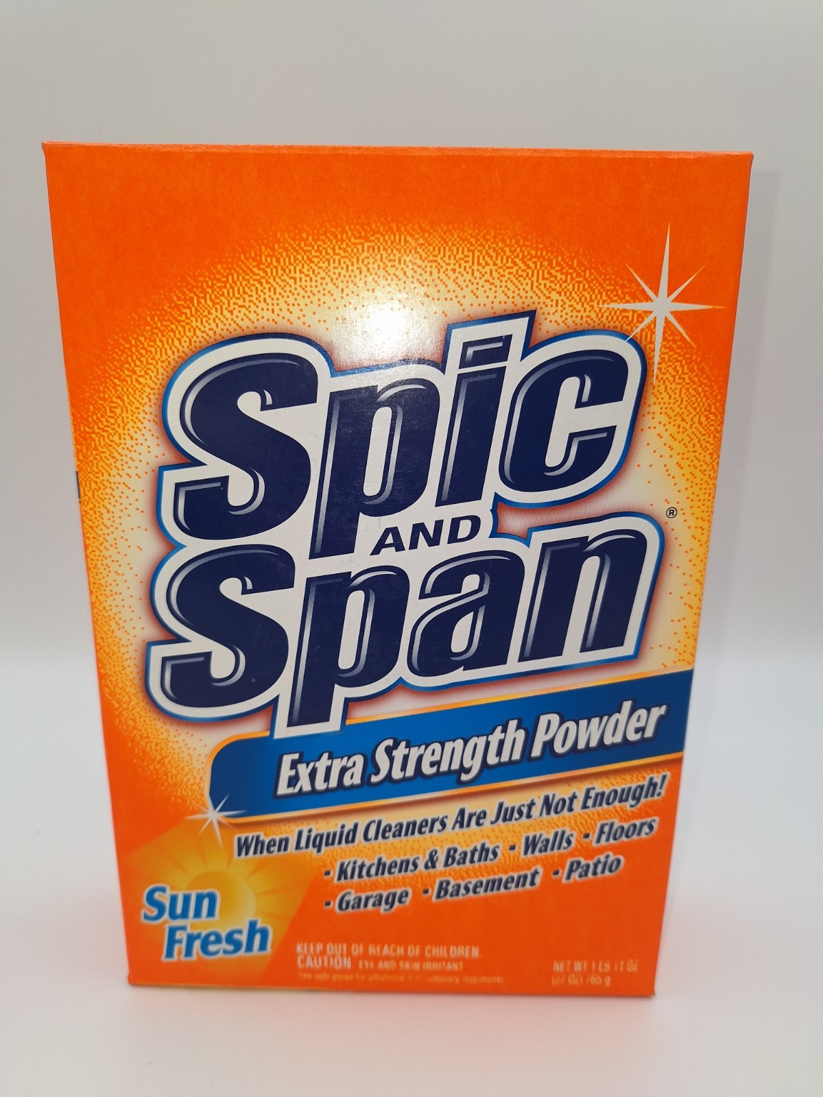 Spic and Span Extra Strength Powder Sun Fresh 27 Oz Two Boxes New