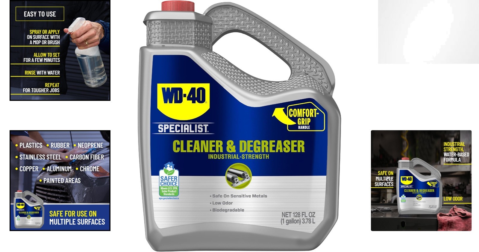 1 Gallon Multi-Surface Cleaner & Degreaser – Biodegradable, Non-Toxic Power