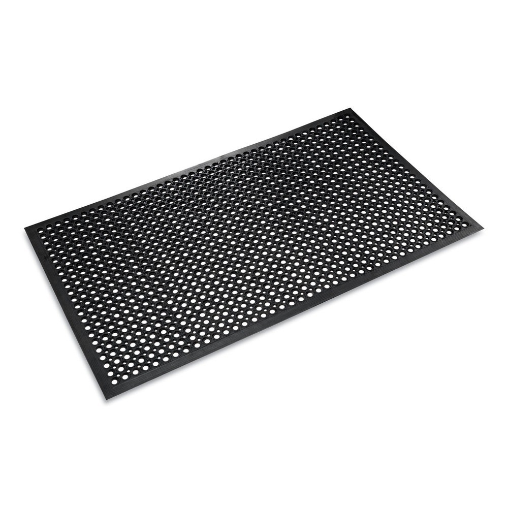 Crown WSCT35BK 36″ x 60″ Safewalk-Light Drainage Safety Mat – Black New