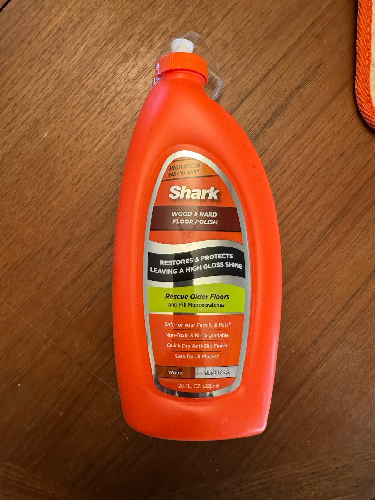 SHARK Wood & Hard Floor Polish 28 oz High Gloss + 2 Washable Pads NEW! Sonic Duo