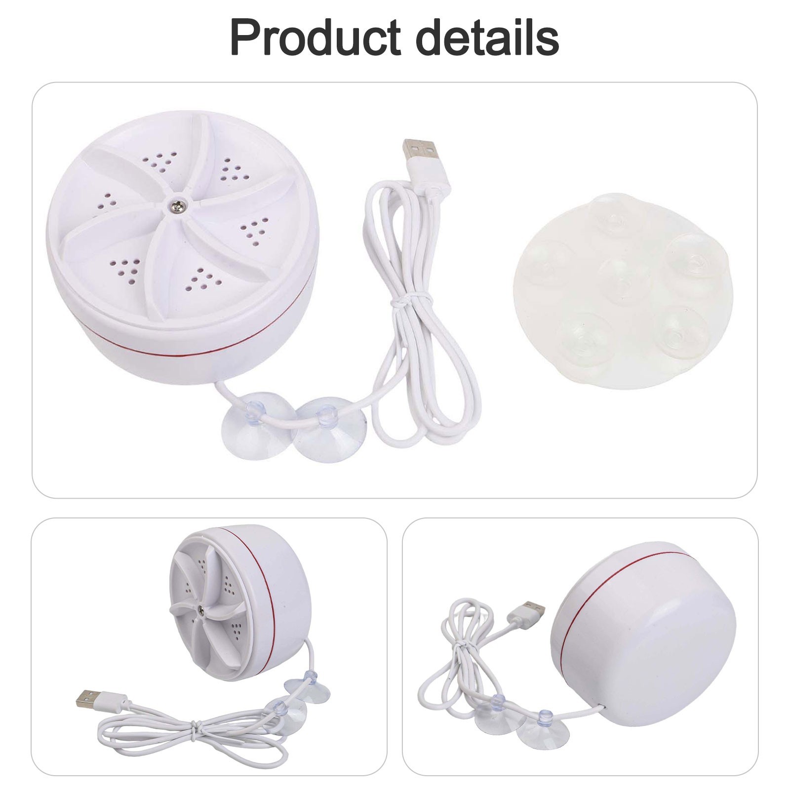 Lightweight Portable Dishwasher and For washing Machine for Small Dishes