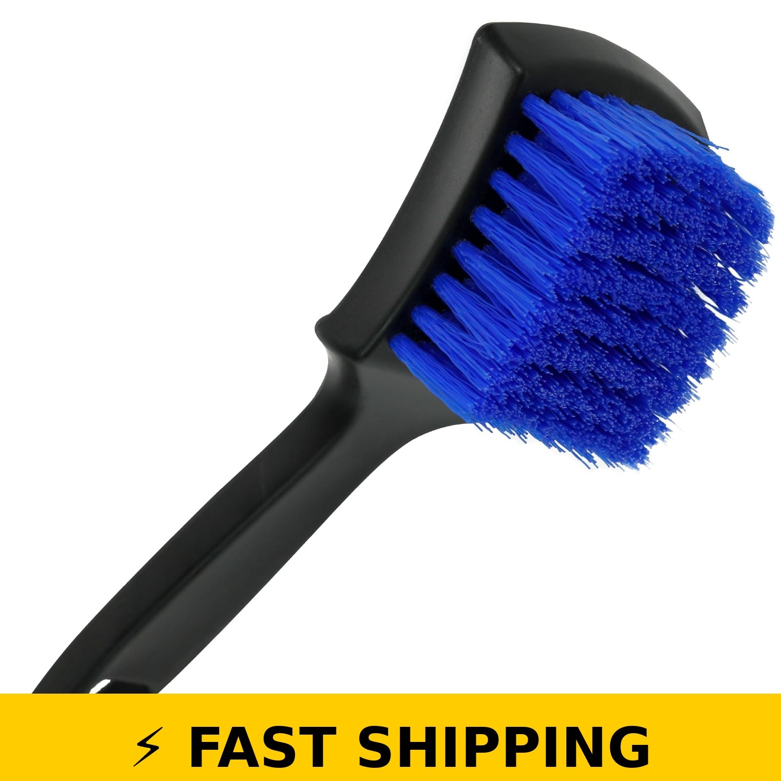 Viking Carpet Cleaning Brush – 8.3×2.5in, Black/Blue
