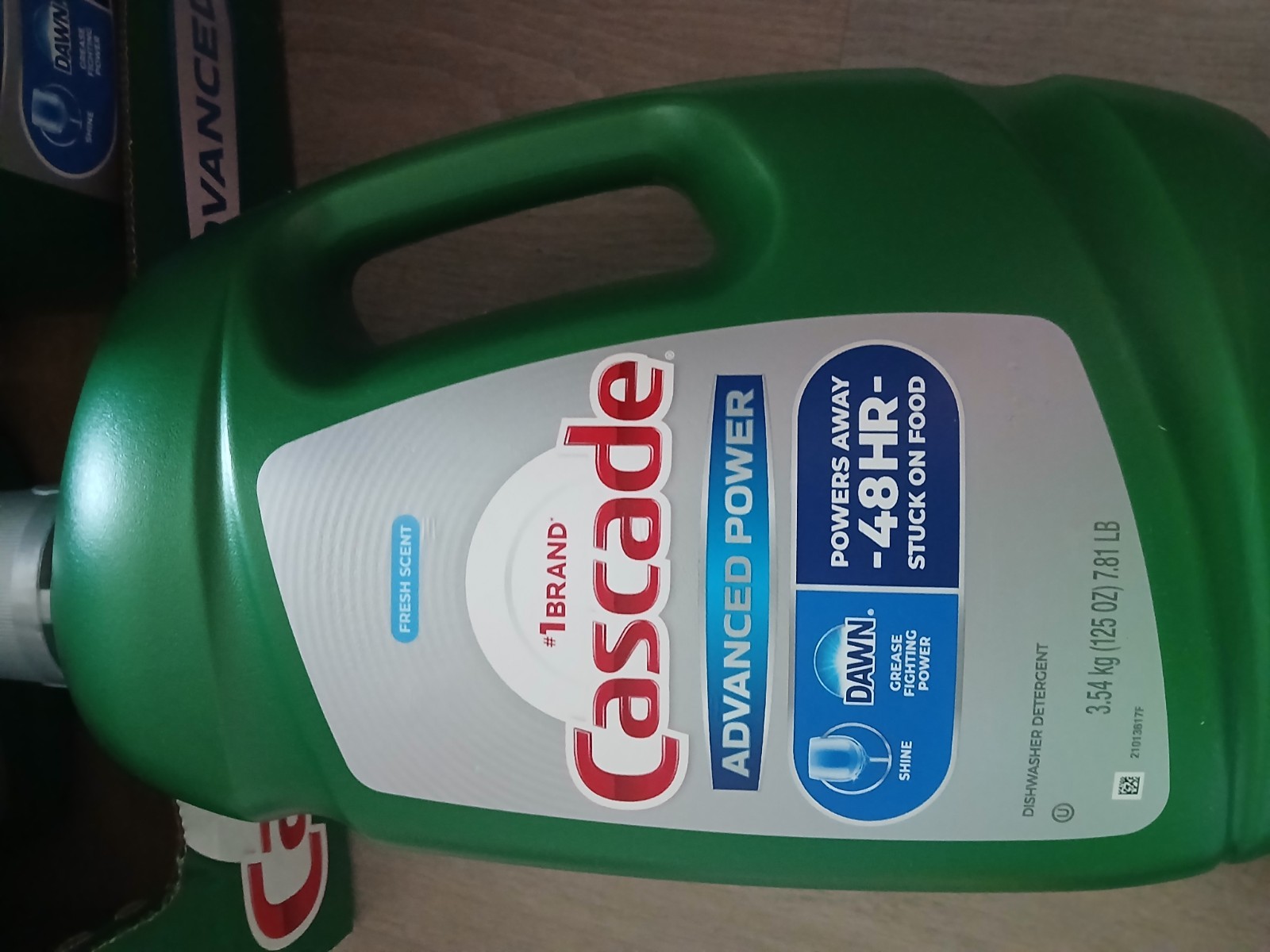 Cascade Complete Dawn Grease Fighting Power Oxi Dishwasher Detergent 7.81 LBS