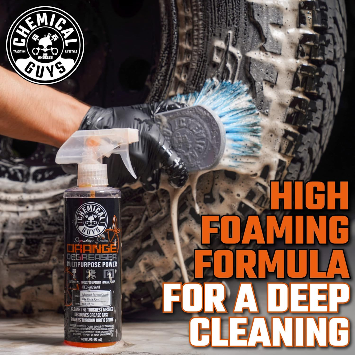 Signature Series Orange Degreaser Spray – Heavy Duty All Purpose Cleaner for Eng