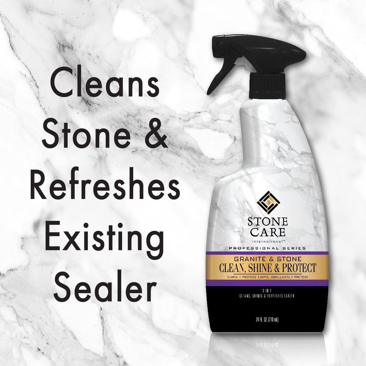 Granite Clean, Shine & Protect Cleans Polishes & Protects Stone, Granite, Qu…
