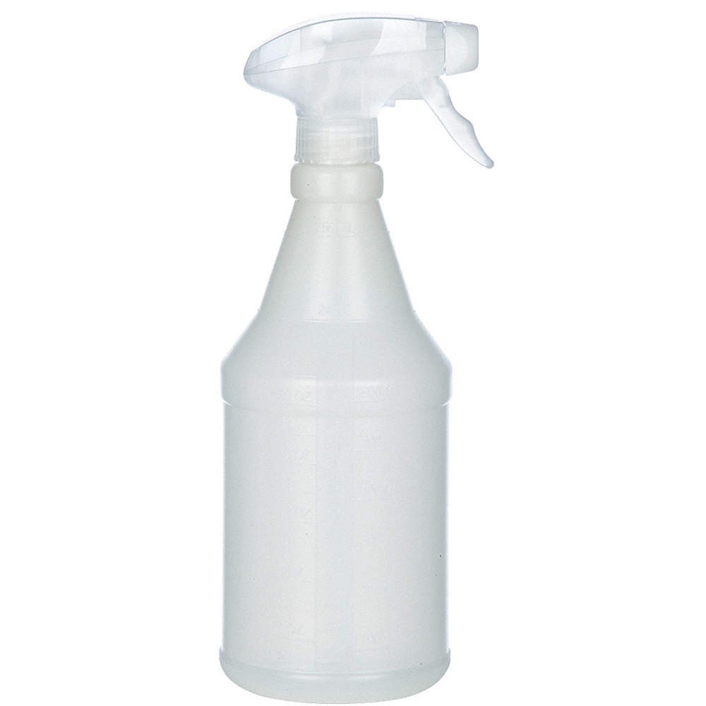 ABILITY ONE 5MN56 PK 2 Spray Bottle,16 oz,6 7/8″H,White 5MN56