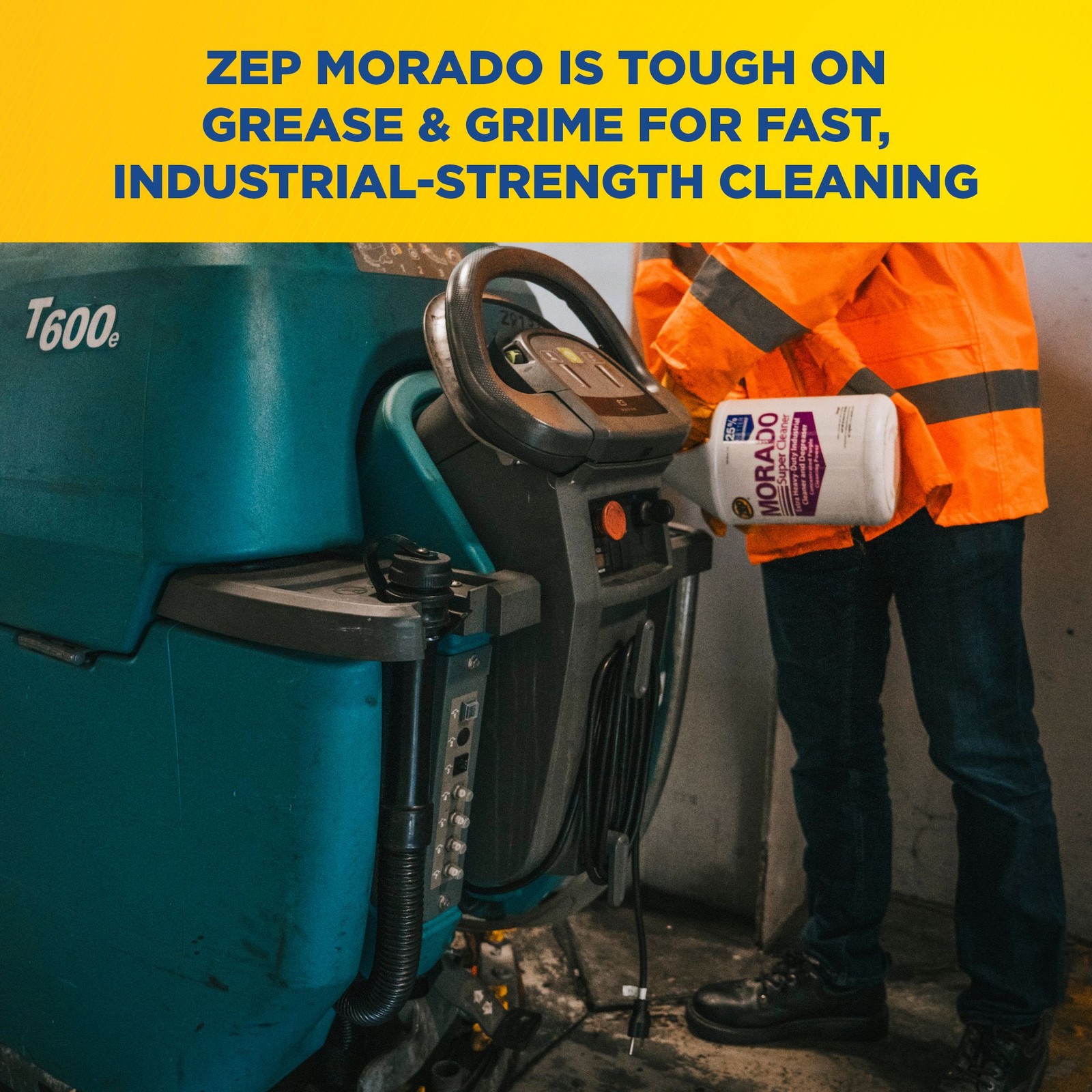 Zep Morado Purple Concentrated Super Cleaner – 5 Gallon (1 Unit) 85635 – Extra