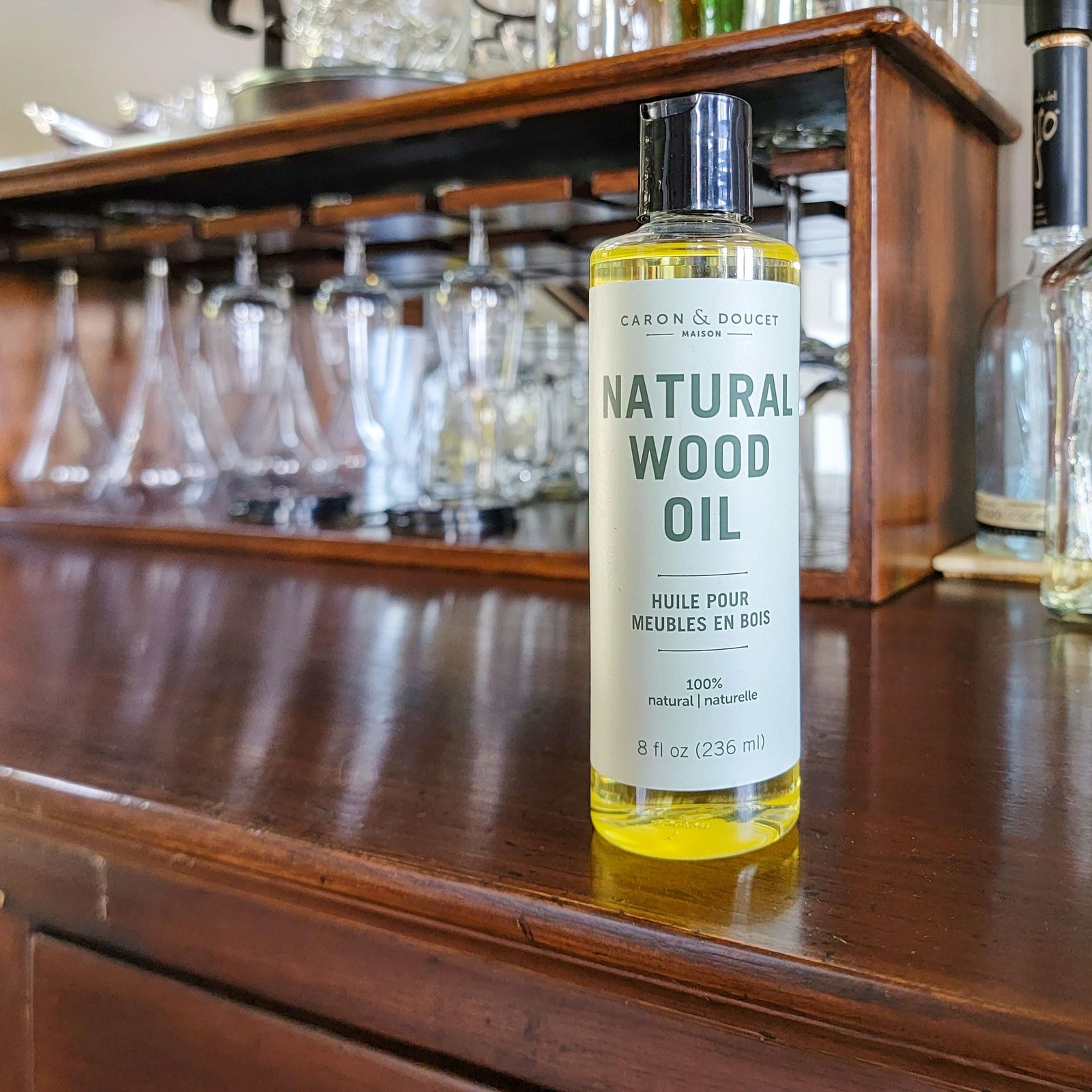 – Natural Wood Conditioning Oil – 100% Plant Based Wood Conditioning and Poli…