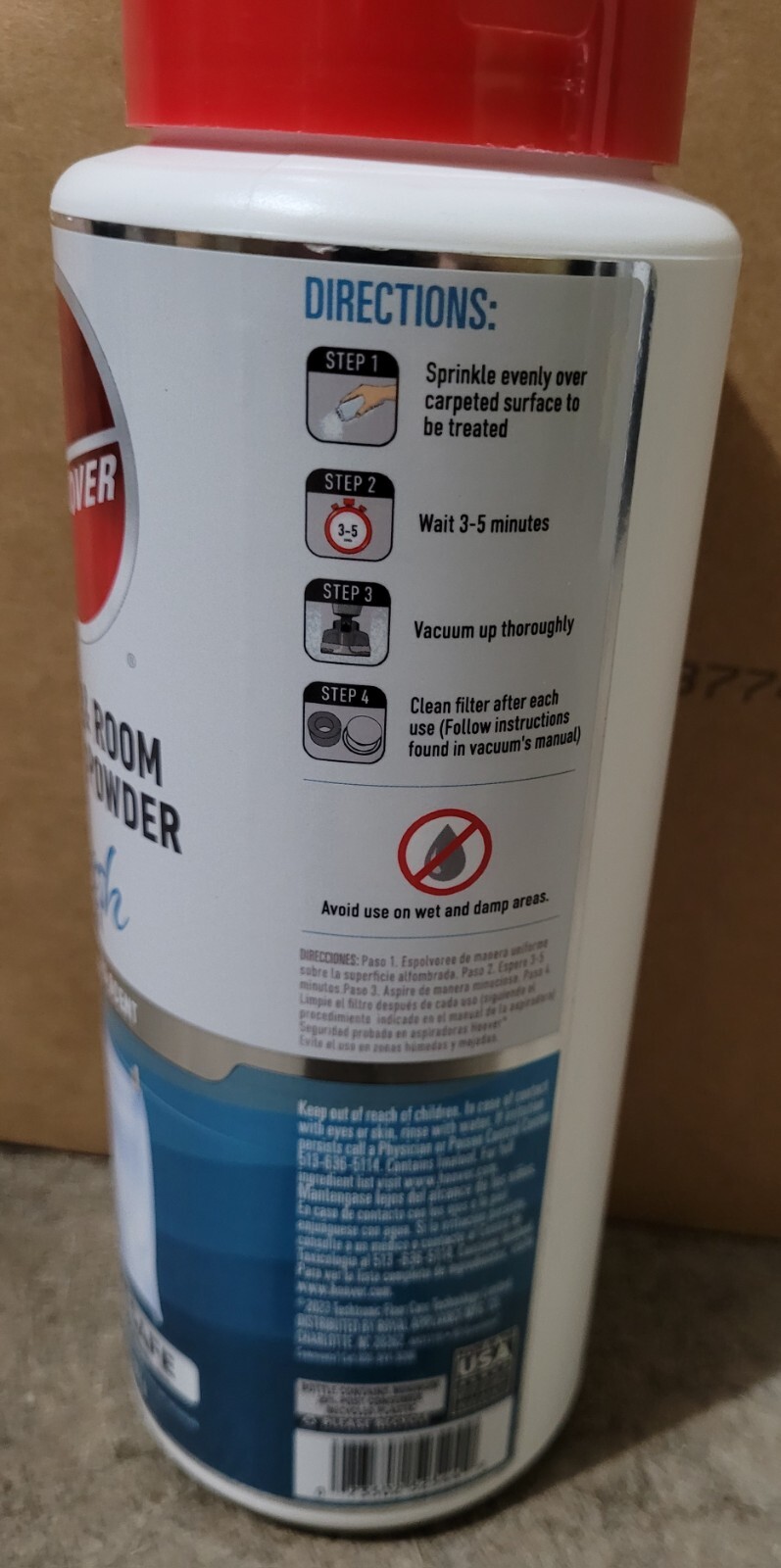 Hoover 32 Oz Carpet & Room Refresher Vacuum Powder (PACK Of 4)