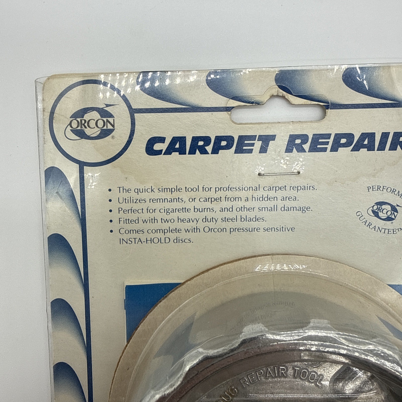 Orcon 3″ Diameter Professional Carpet Repair Kit 13067 with 6 Pressure Discs