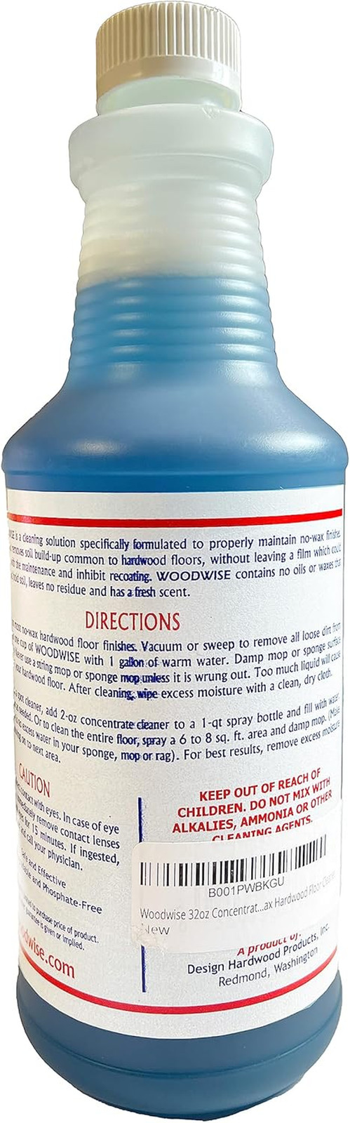 Woodwise 32Oz Concentrate No-Wax Hardwood Floor Cleaner