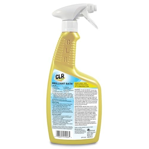 CLR Brilliant Bath Cleaner 26oz Multi Surface Foaming Spray Fresh Scent