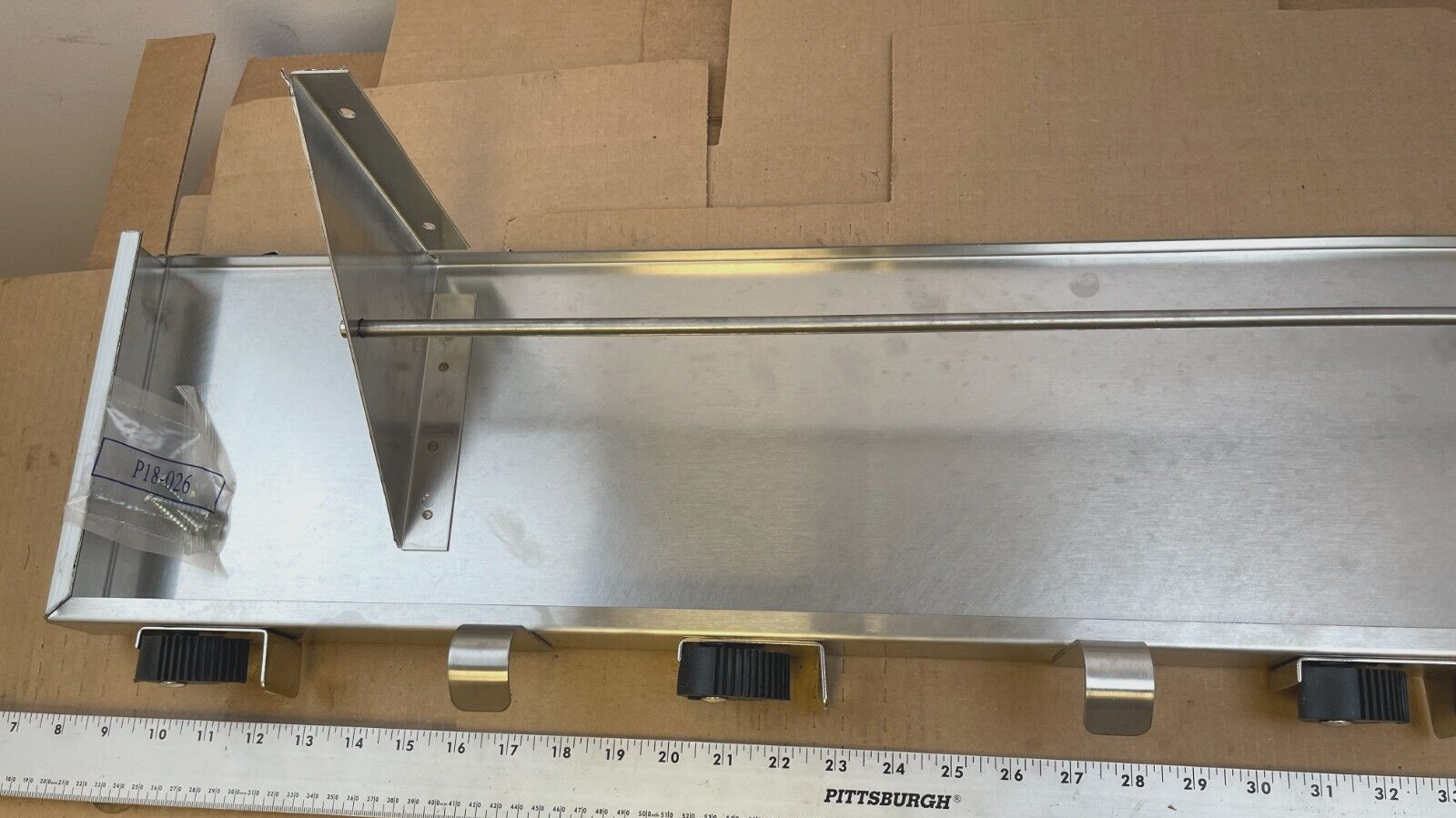 Bradley P/N 9984-000000 BX-Utility Shelf 36” Long