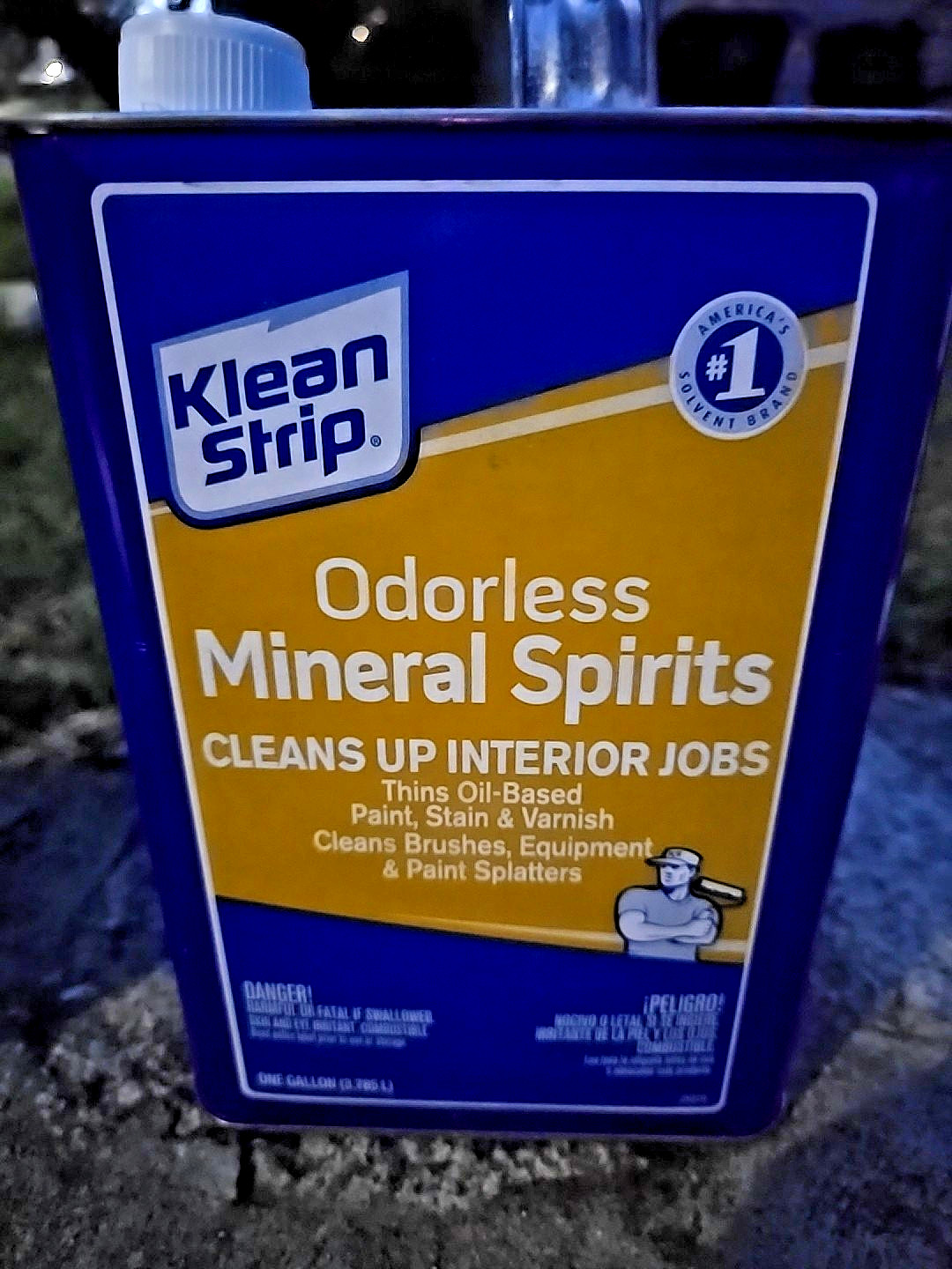 Klean-Strip GKSP94006P Klean-Strip 1 gal. Odorless Mineral Spirits