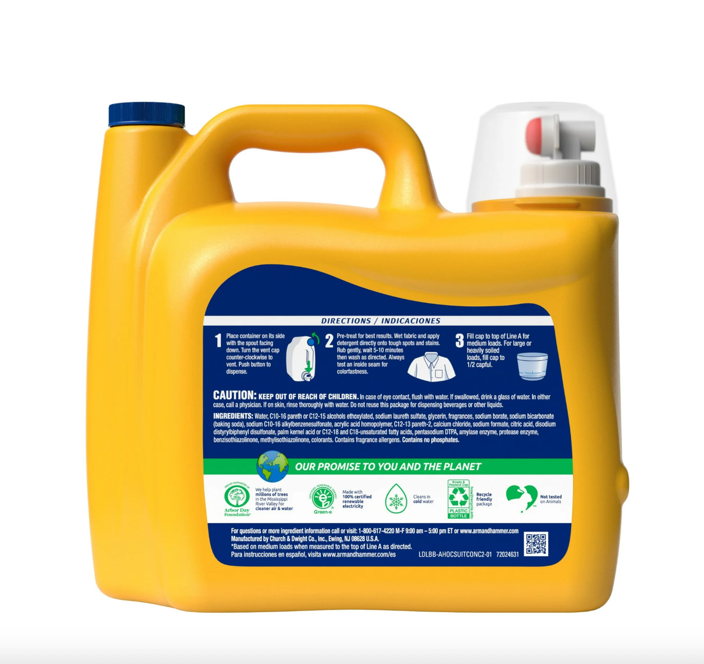 Plus OxiClean Odor Blasters Liquid Laundry Detergent Fresh Burst
