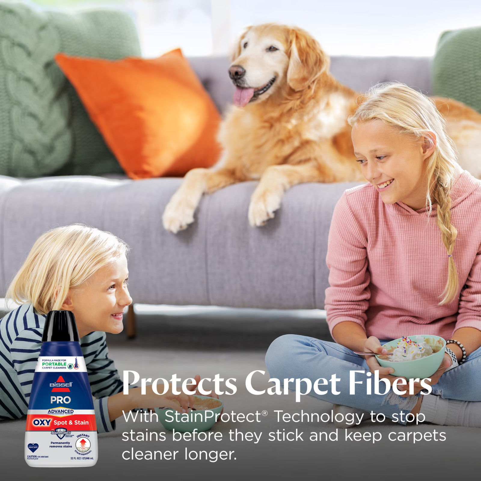 BISSELL Pro Oxy Spot Stain Cleaner Fresh Scent 32 fl oz 2038W – Free Shipping