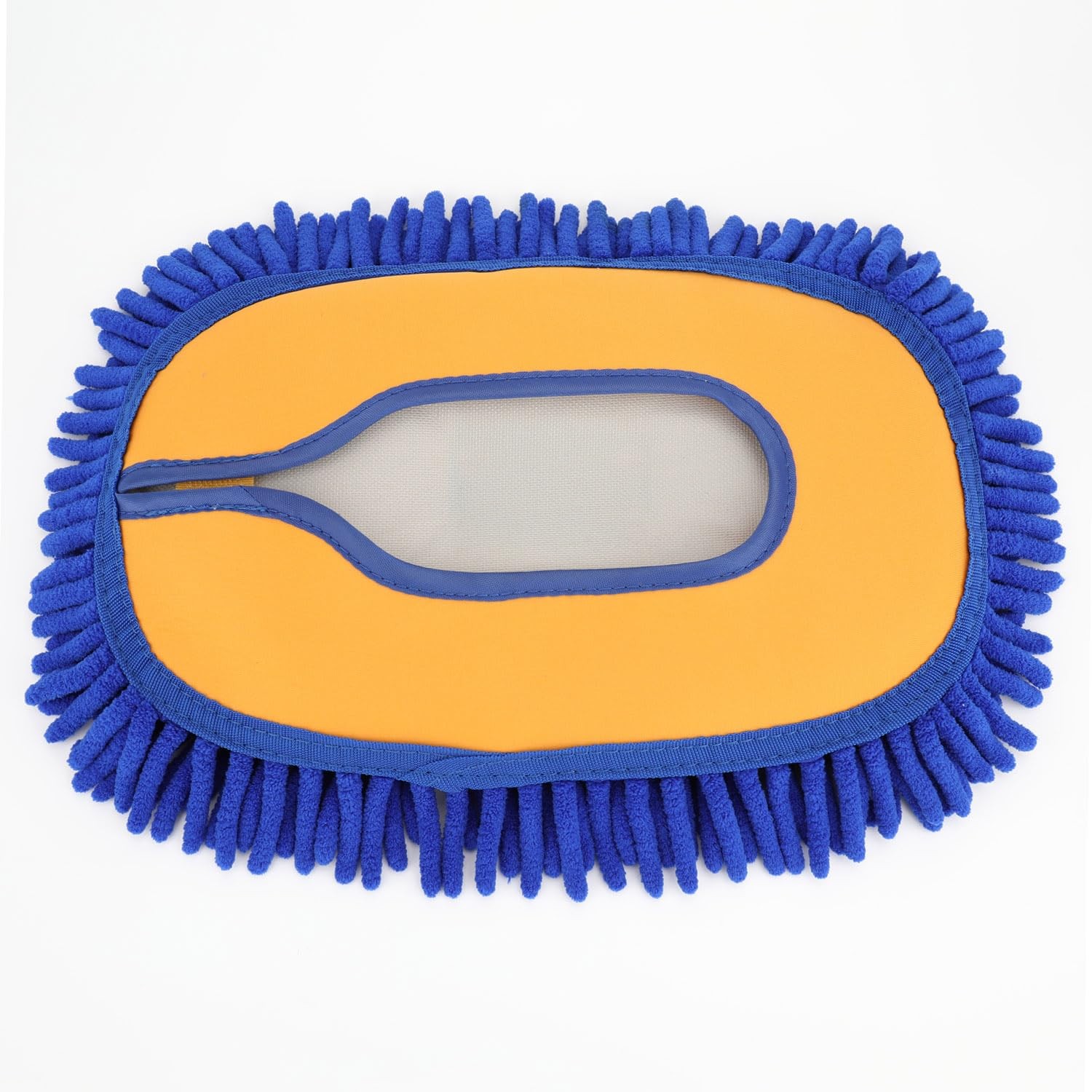 Curved Car Wash Brush with Telescopic Handle – Microfiber Mop for RV, SUV, Truck
