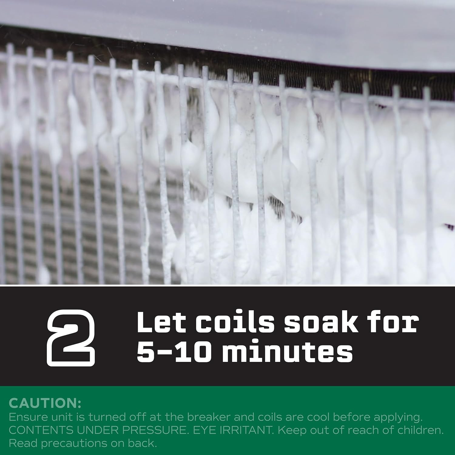 2000 Coil Cleaner Foaming Spray | Use on AC HVAC Condensers and Evaporator Coils