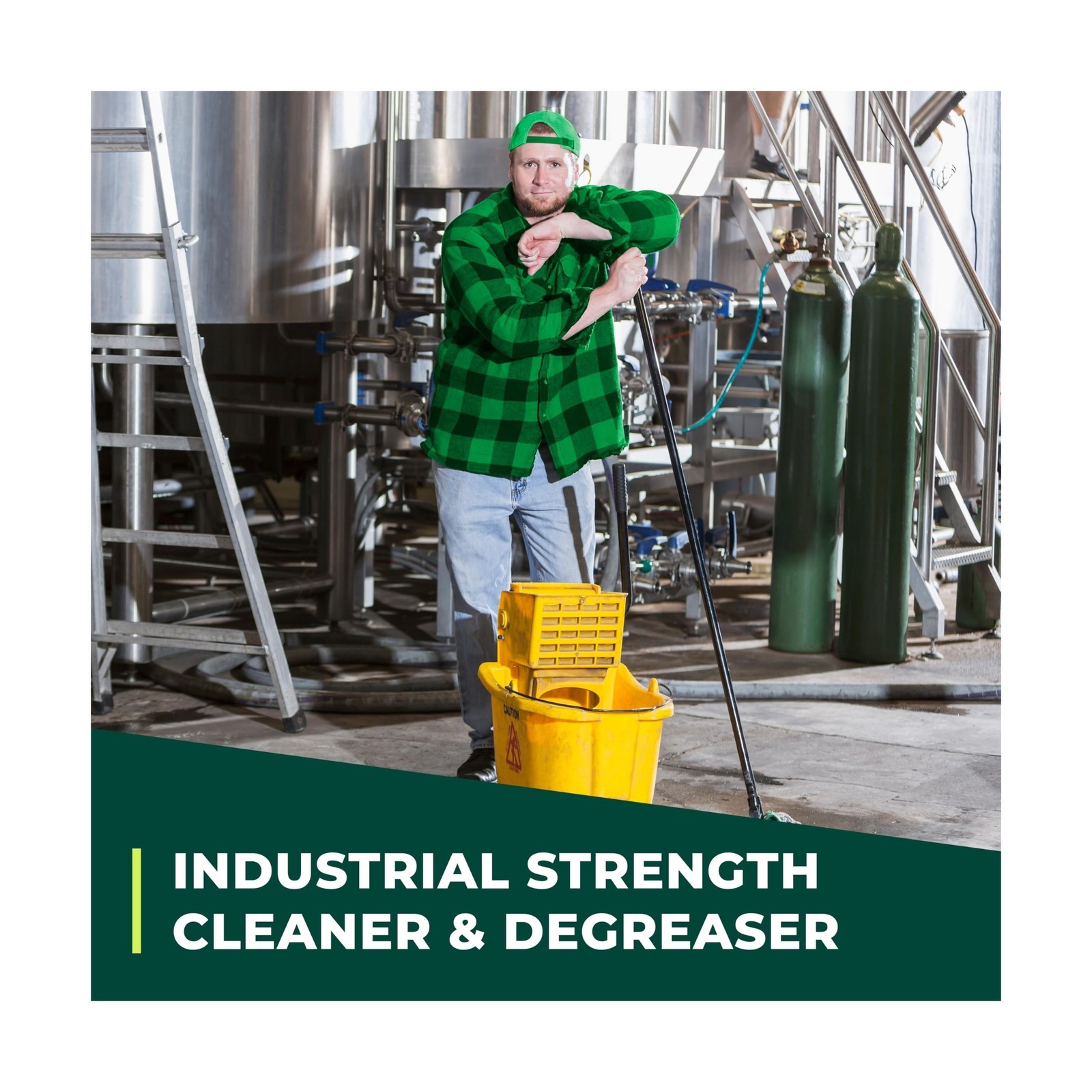 Simple Green, SMP13006, Industrial Cleaner/Degreaser, 1 / Each, White, 5 Gall…