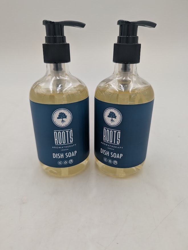 Two Roots Aromatherapy Lemon Dish Soap 10 Oz