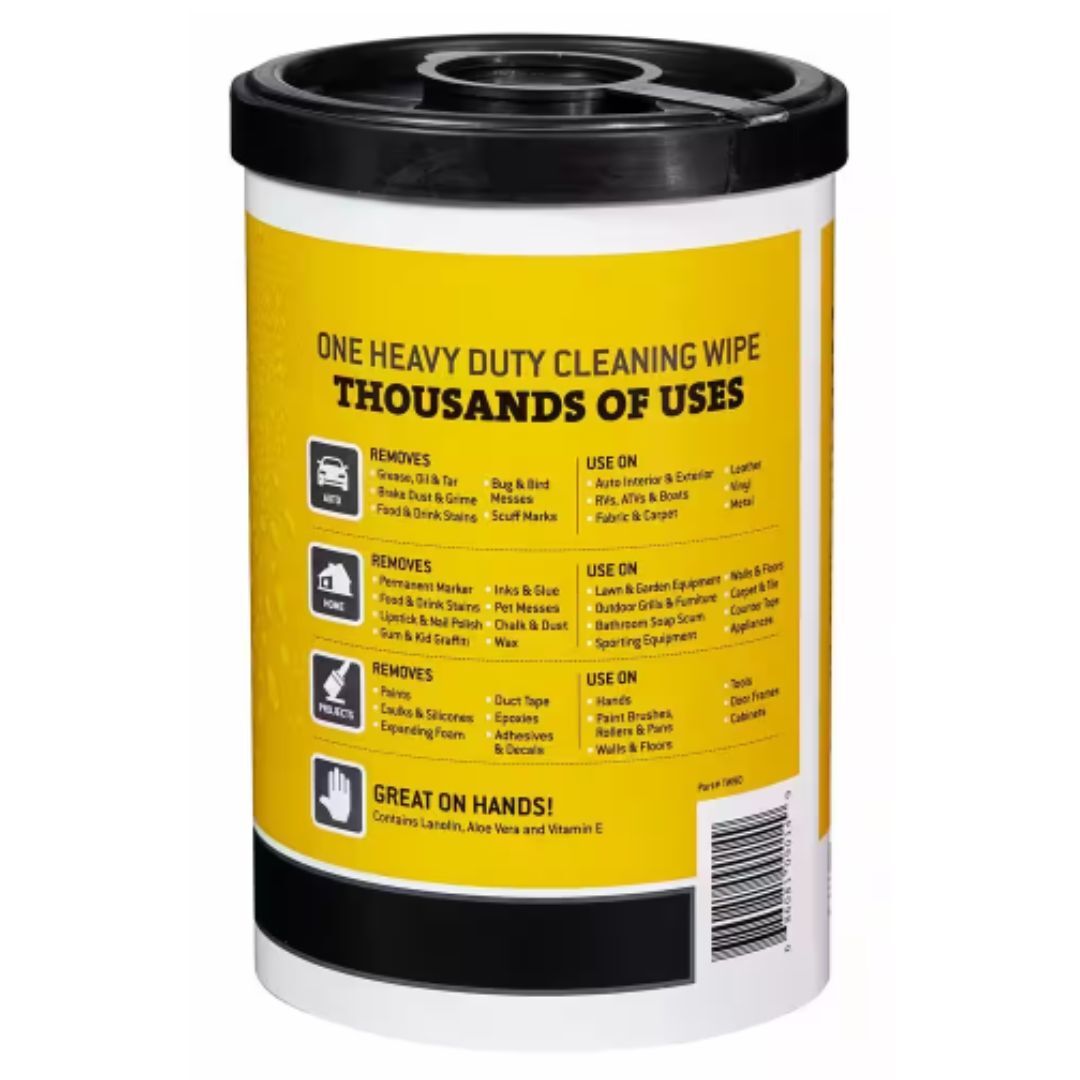 Tub O’ Towels Citrus Scent Heavy-Duty Cleaning Wipes (90-Count)