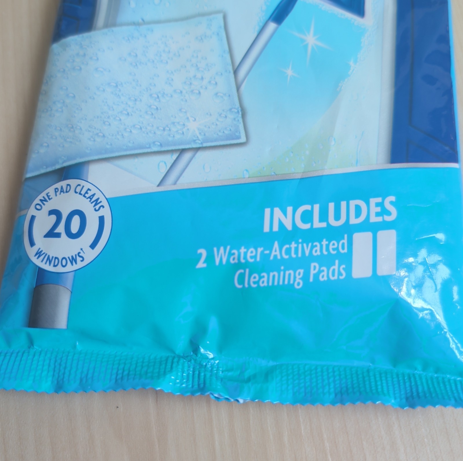 NEW Windex Outdoor Refill Pads for Cleaning Glass Windows 1 package 2 Pads