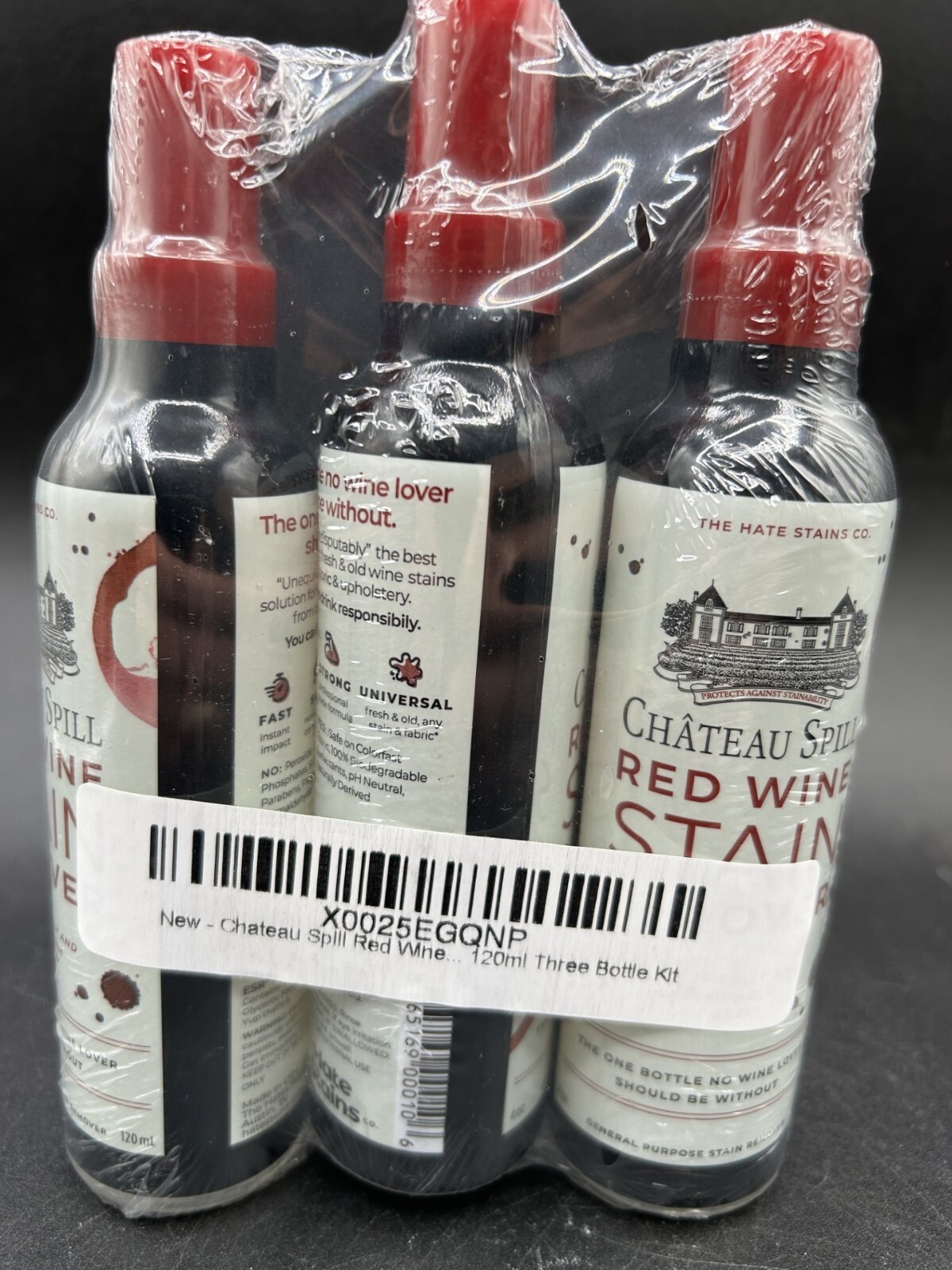 CHATEAU SPILL Red Wine Stain Remover Spray – 4 Oz