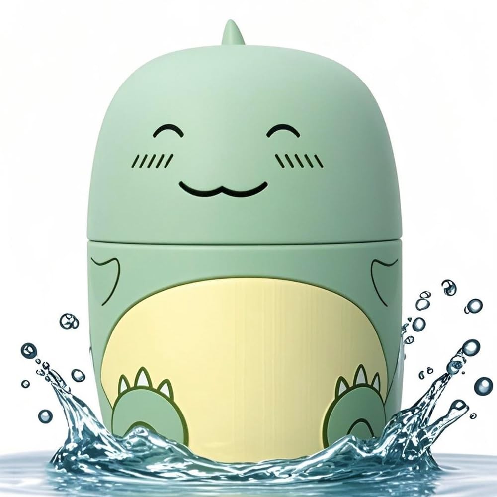 Cute Dinosaur-Shaped Toilet Bowl Cleaner Bottle, Bathroom Toilet Tank Cleaner…