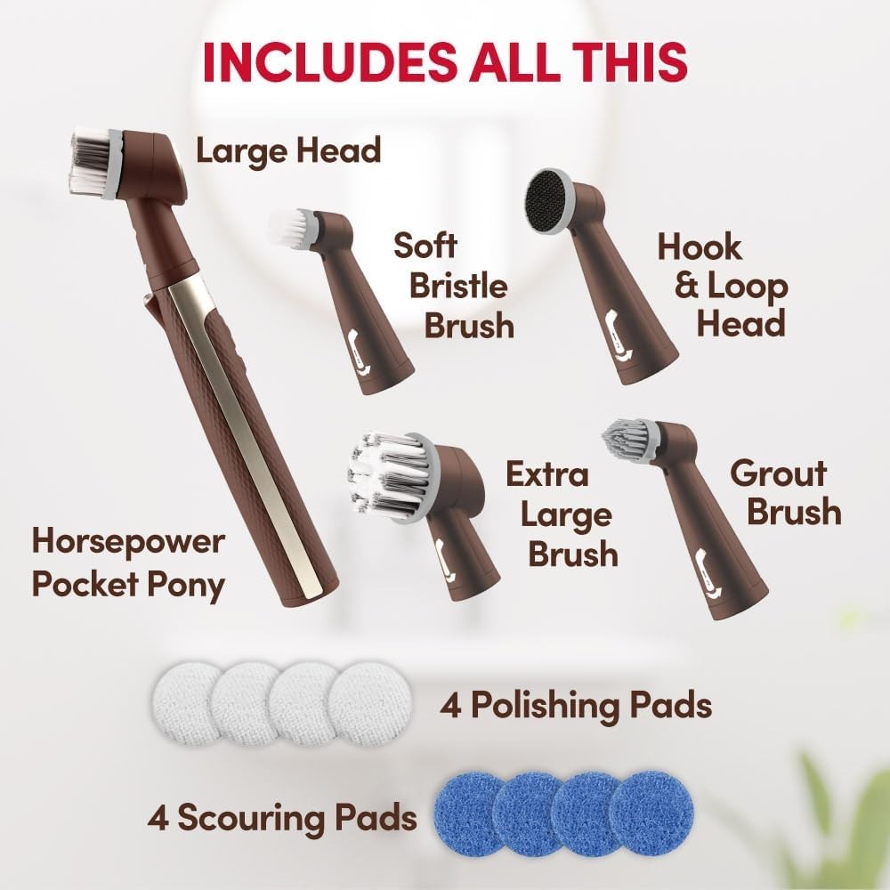 Pocket Pony, AS SEEN ON TV, Waterproof, Cordless, Pocket-Sized, Oscillating Powe
