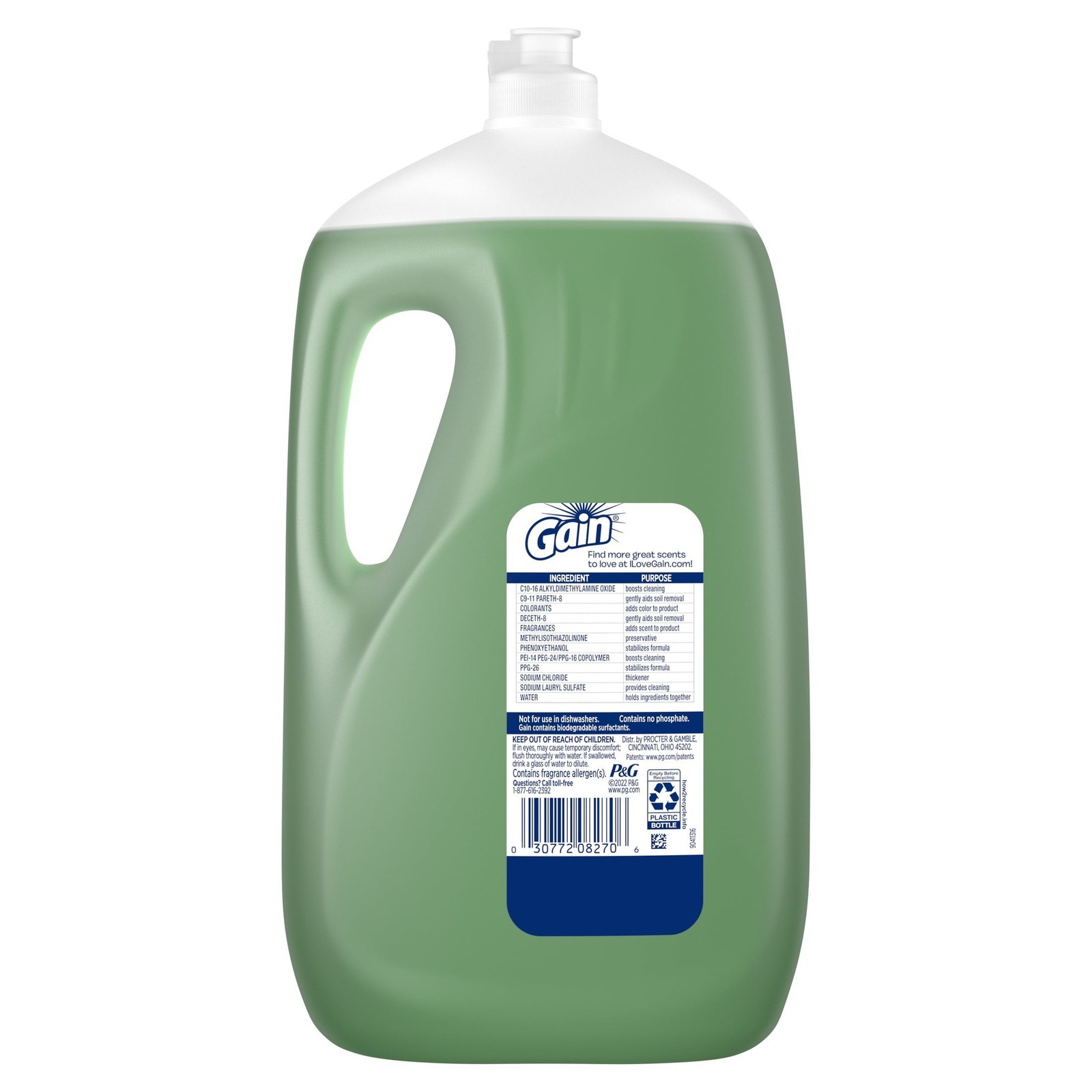 Ultra Dishwashing Liquid Dish Soap Original Scent 90.0 fl oz