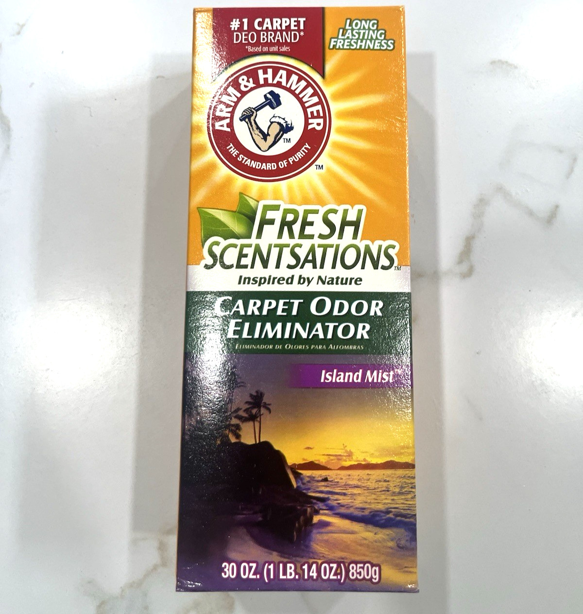 Arm & Hammer Fresh Scentsations Island Mist Carpet Odor Eliminator 30oz 2 pk