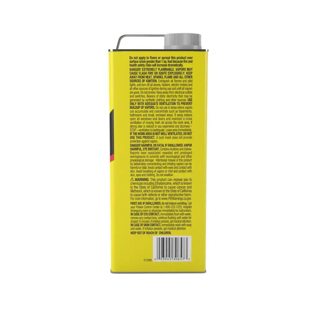 Goof Off 128 Fl. Oz. Professional Strength Latex Paint And Adhesive Remover