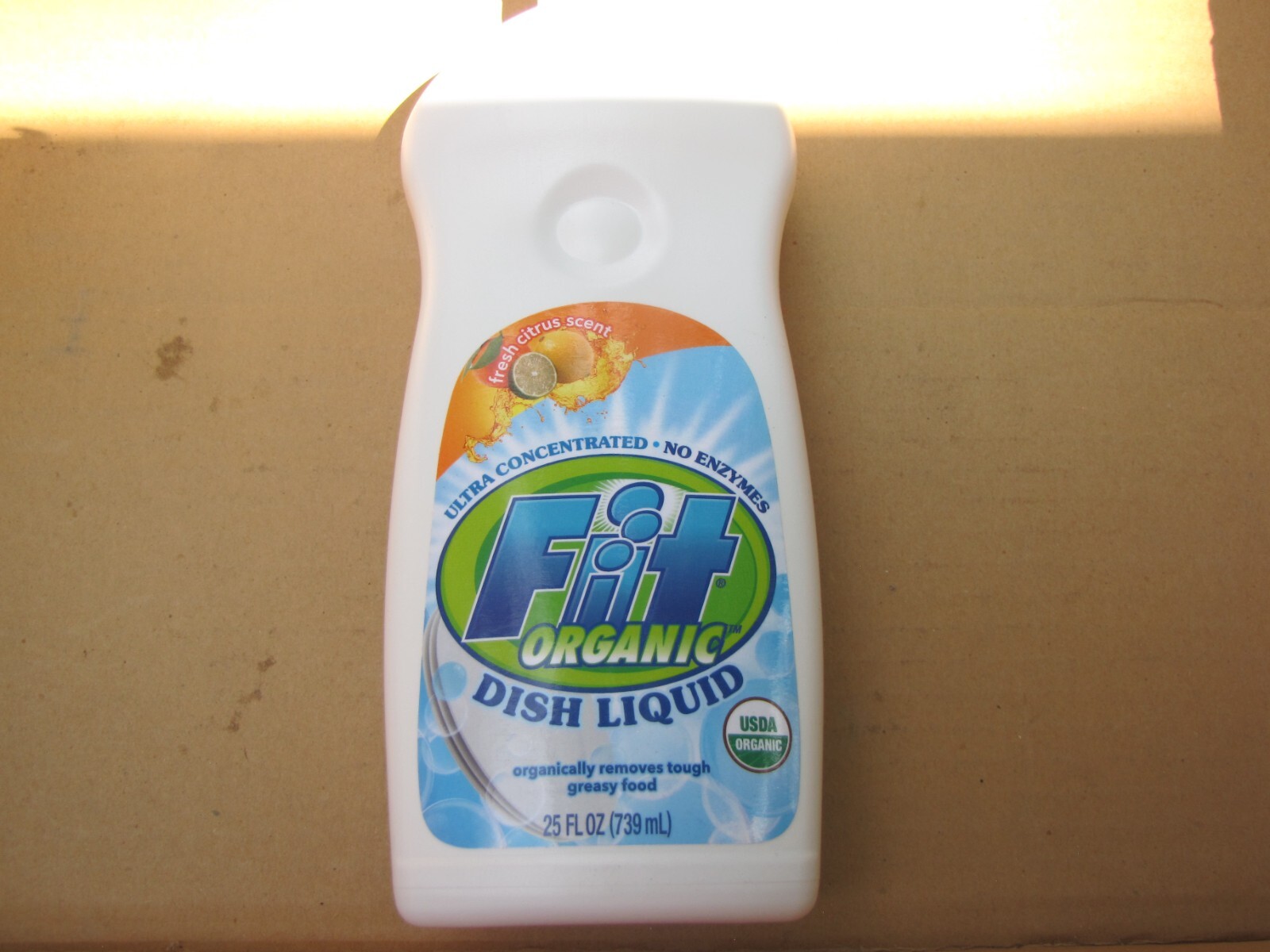 FIT ORGANICS DISH LIQUID FRESH SCENT 25 OZ RARE HTF LAST ONES
