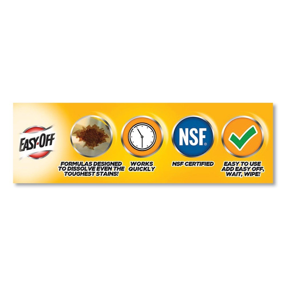 EASY-OFF 19200-97024 16 oz Kitchen Degreaser Spray Bottle – Lemon Scent New