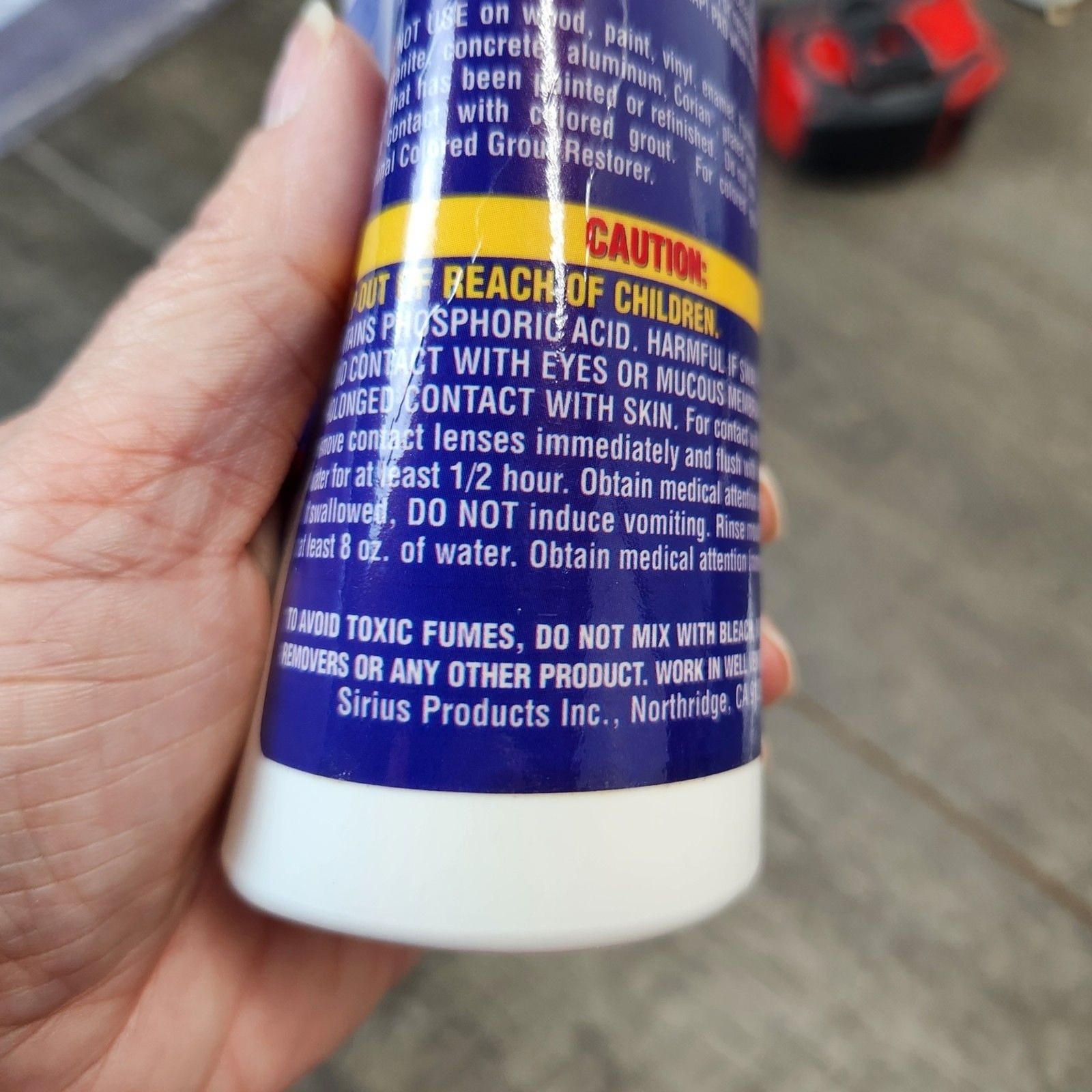 NEW ZAP! Professional Cleaner Porcelain Fiberglass Tile Maintainer Restorer Kit