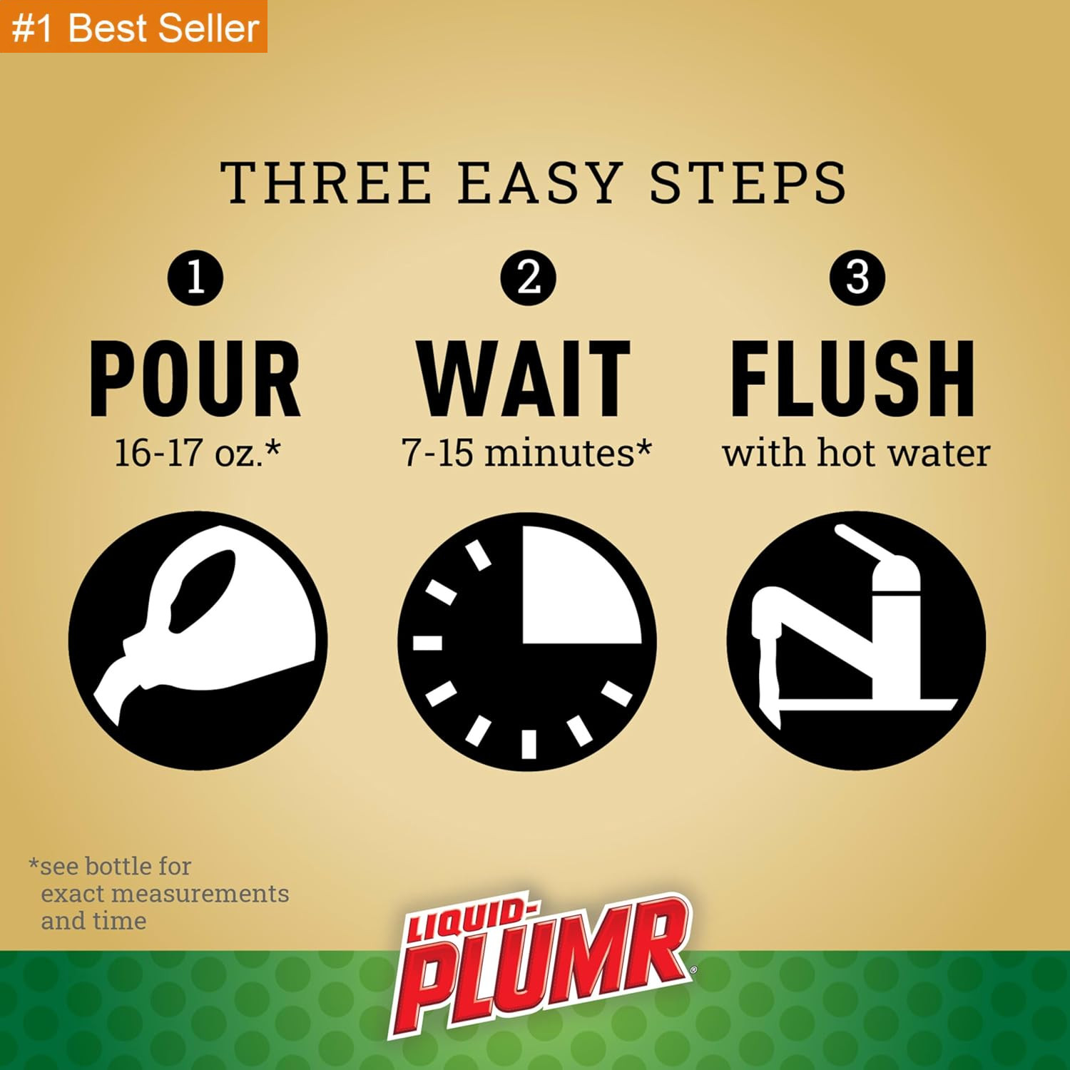 Liquid-Plumr Pro-Strength Hair Eliminator Gel Clog Remover, Hair Clog Remover an