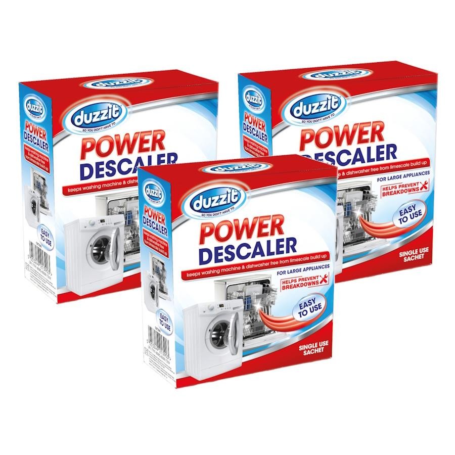 Duzzit Power Descaler for Large Appliances 80g (3 Pack)